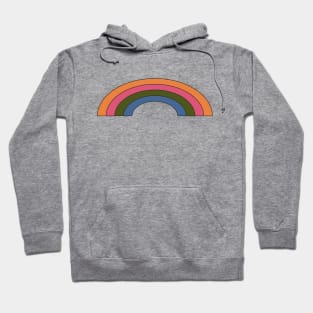 Retro Vintage 1970 Rainbow Hoodie